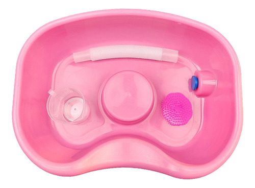 Cuenco Para Limpieza Del Cabello, Lavabo Para Champú Rosa