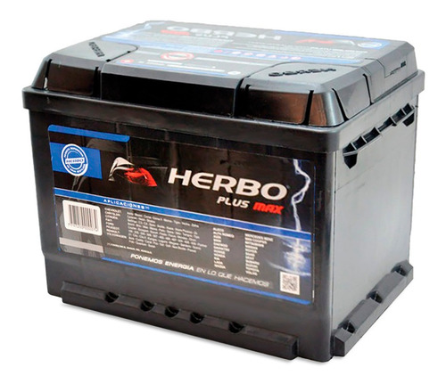 Bateria Herbo 12x65 Plus Max Envíos A Todo El País!