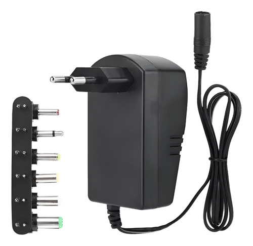 Cargador Universal Regulable 3v 4.5v 6v 7.5v 9v 12v 30w