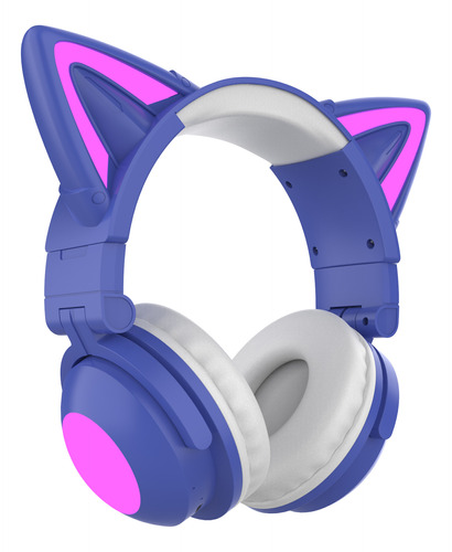 Nuevos Auriculares Bluetooth Luminous Cat's Ears Para Juegos