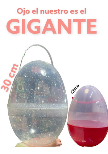 12 Huevos Sorpresa Gigante Regalo Reyes Magos De Plástico