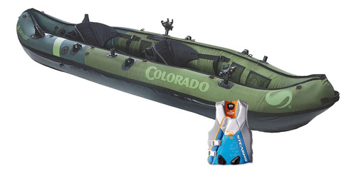 Sevylor Colorado - Kayak Inflable Para 2 Personas Con Asien.