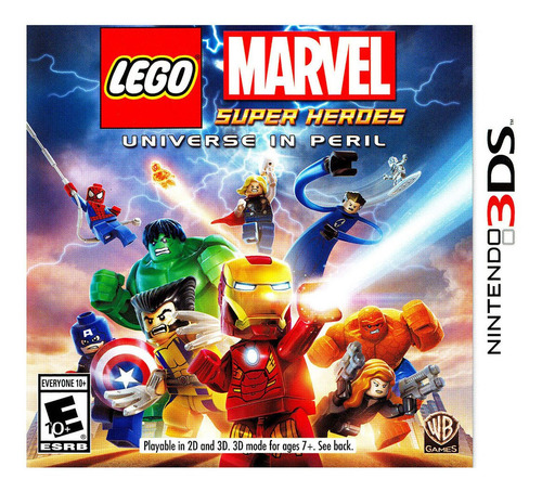 Lego Marvel Super Heroes Nintendo 3ds Juego Fisico Original