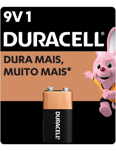 Bateria 9v Duracell 