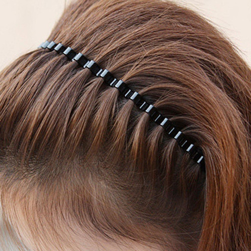 2xzig Banda Para El Cabello Diadema Con Ondas Dentadas