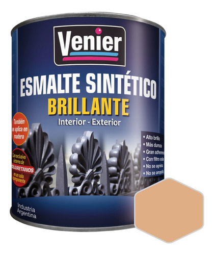 Esmalte Sintetico Brillante Venier 3p Colores | 20lt