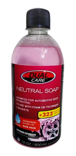 Imagen 1 de 8 de Shampoo Neutro 500ml Dual Care Foam Ceramico Detailing