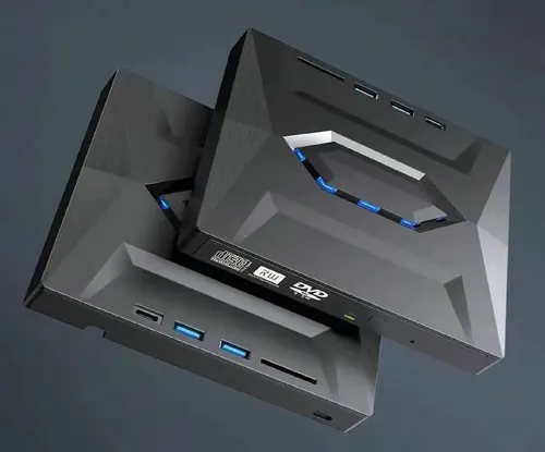 Unidad Quemadora Externa Cd Dvd 5 En 1 Tipo C Usb 3.0