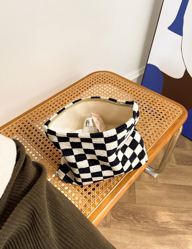 El Cisne De Verano | Bolsa De Maquillaje Estética Grande |