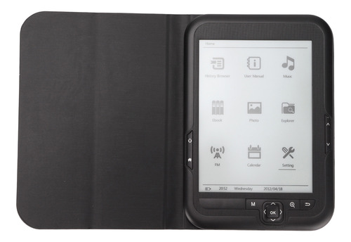 Libro De Protección Ocular Ink Screen E Reader Negro De 6 Pu