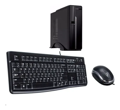 comprar Pc Cpu Slim Itx Ssd 240 Solido Ram 8g Win10 Pro +kit 