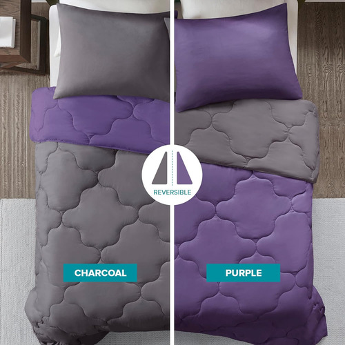 Comfort Spaces ® edredón Doble Vista King Size +fundas Almoh