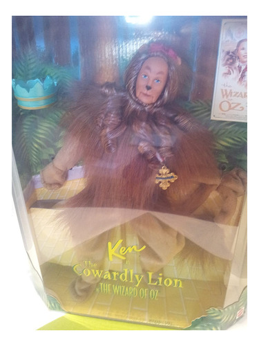 Barbie Ken Como El León Cobarde En El Mago De Oz (edición Co