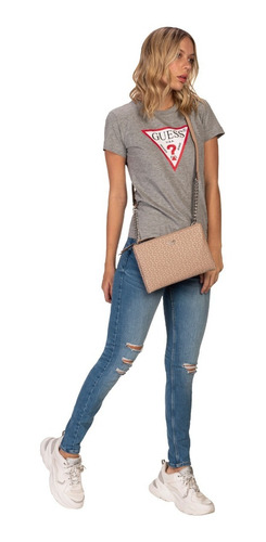 Imagen 6 de 7 de Bolsa Guess Kalei Mini Crossbody Para Mujer