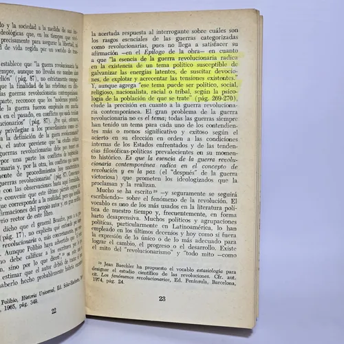 Antiguo Libro La Guerra Revolucionaria Baufre Ro 2428 (Usado)