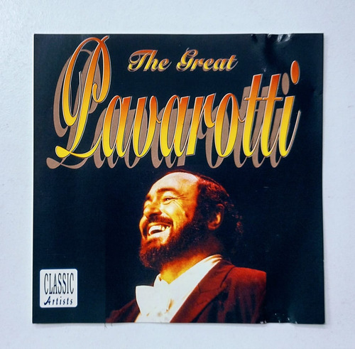 Cd Pavarotti The Great Importado
