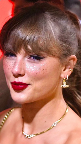 Pecas De Taylor Swift Tatuaje Glitter Temporal 4pzas