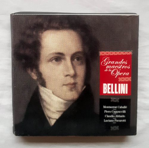 Vincenzo Bellini Grandes Maestros De La Opera Pack 5 Cds