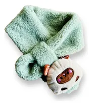 Comprar Bufanda Cruzada Cuello Peluche Suave Cuello Osito