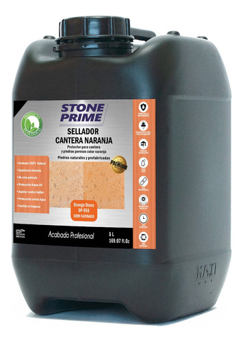 Sellador Especial Para Cantera Naranja Apariencia Húmeda 5 L