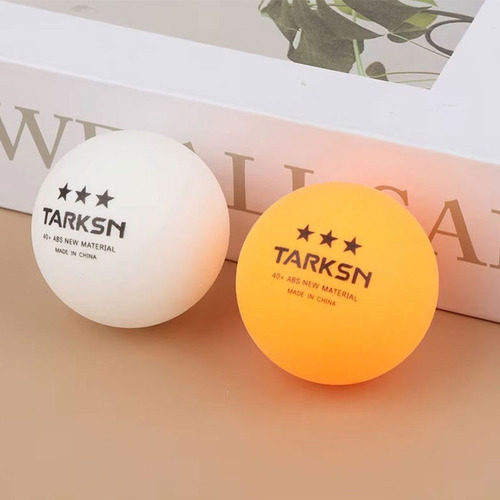 10 Bolas Plástico Abs Tênis De Mesa 3 Estrelas 40+
