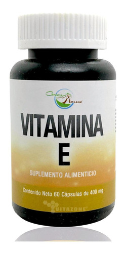 Vitamina E 400 Ui 60 Cápsulas De Softgel Green House