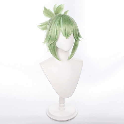Peluca Corta De 33 Cm Para Cosplay Kuki Shinobu, Resistente