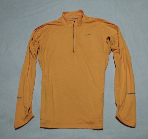 Sudadera Nike Running Dri Fit  Xl Extra Grande Amarilla Muje