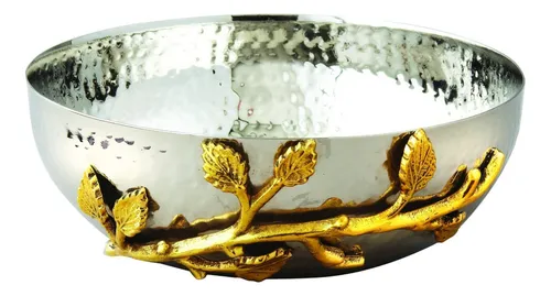 comprar Elegance Golden Vine - Ensaladera De Acero Inoxidable Marti.