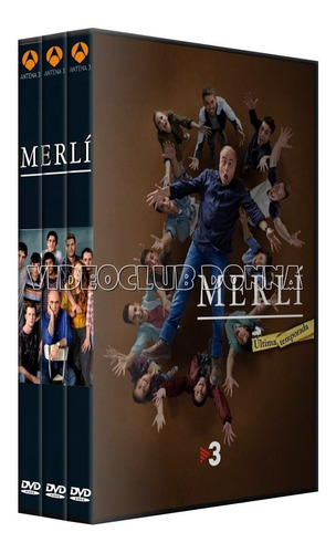 Merli Temporada 1/2/3 Dvd Serie Española Completa