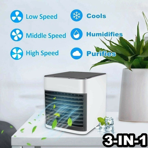 Aire Acondicionado Pequeño Usb Para Escritorio, Auto