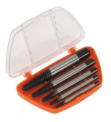 Extractor De Tornillos Rotos Kit Juego X 5 Piezas 3 A 18 Mm