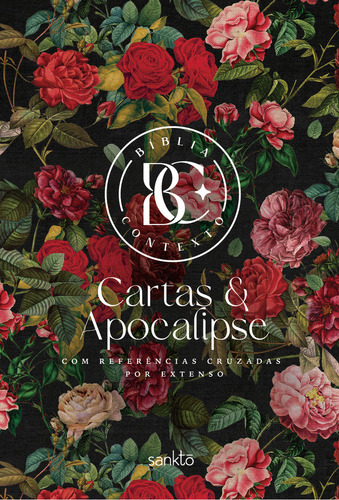 Bíblia Contexto - Cartas E Apocalipse - Floral, De Vários Autores. Editora Maquinaria Editorial, Capa Dura Em Português