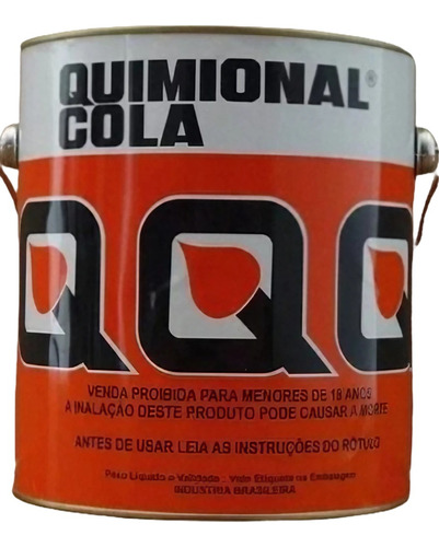 Cola Contato Isopor Quimional Adesiva de 2.7kg