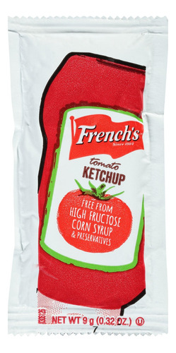 Ketchup Frenchs Sachets 1000 Sobres