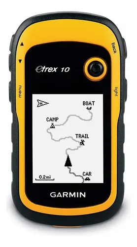 Garmin eTrex 10J ハンディGPS Navegador Gps Portátil Mundial Garmin Etrex 10 - Preto