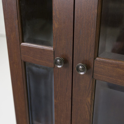 Gabinete De Almacenamiento De Madera Color Marron
