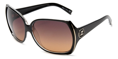 Vonzipper Trudie Cuadrado Anteojos De Sol, Negro, 63 Mm