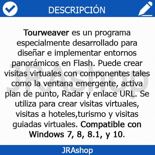 Crea Tour Virtuales 2d/3d - Easy .pano Tourw .eaver 7.98