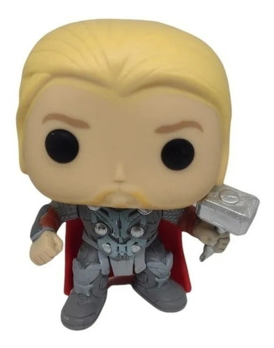Imagen 2 de 4 de Figura Thor Marvel Avengers Pop Compatible Con Funko #69