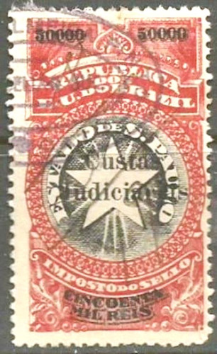 10041 .. Fiscal = Republica .dos E. U. Brasil - S P - 50.000