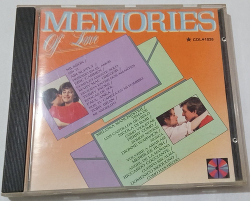 Memories Of Love Vol 1 - Varios Artistas Cd En Mb Estado 