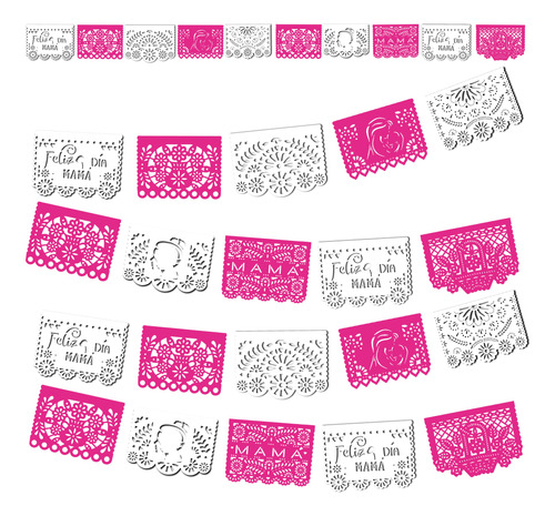 Papel Picado - Guirnalda Decorativa 10 De Mayo