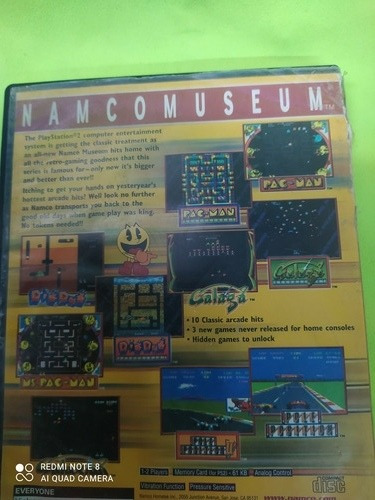 Namcomuseum Ps2 Físico Original (Usado)