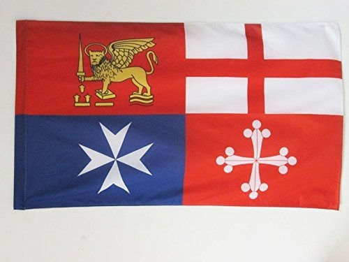 Bandera De Az Flag Italia 4 Repúblicas Marítimas Bandera 3