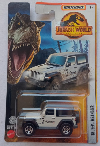 Matchbox Jurassic World '18 Jeep Wrangler