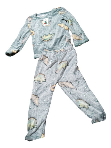 Conjunto De Niño , Pijama Luminosa Dinosaurios 