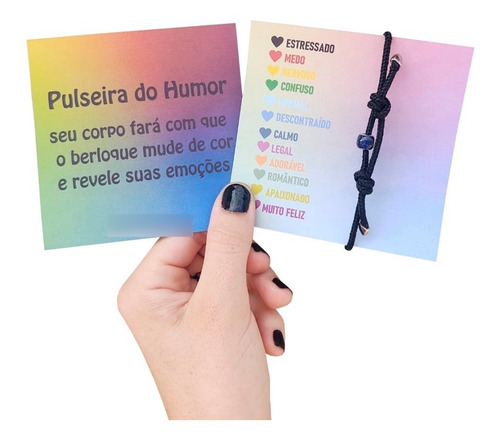 Pulseira Do Humor Muda De Cor