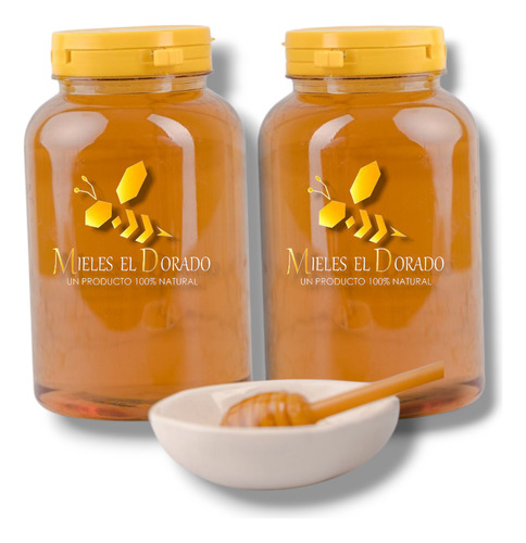 Miel Pura 10 Potes X 1kg Multifloral Calidad De Exportación