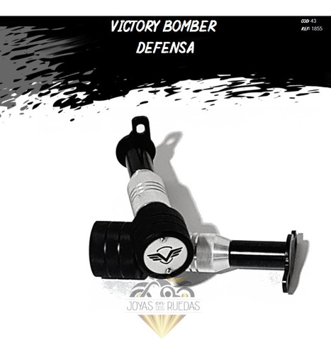 Slider Defensa,mataburro Partes Lujo Moto Victory Bomber